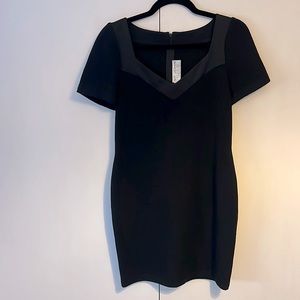 St. John black knit dress